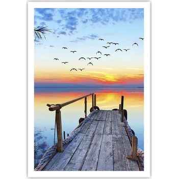 Obraz Plakát na zeď bez rámu 70x100 krajina obraz plakáty do obývacího pokoje ložnice