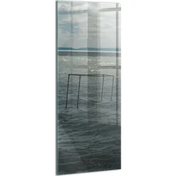Obraz Fotoobraz Sklo Skleněný Do Posilovny Inspirativní Jezero Balaton 50x125