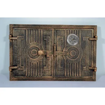 Pec na pizzu Litinová dvířka do pece na pizzu a chleba +500 °C