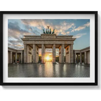 Obraz Obraz v rámu na zeď Braniborská brána v Berlíně 80x60 cm
