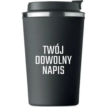 Termohrnek Termohrnek Premium S TVÝM VLASTNÍM TEXTEM JMÉNEM Tvůj ČERNÝ KT_171