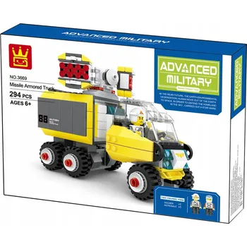 ostatní stavebnice Stavebnice Wanage Armáda Budoucnosti Raketomet 294e