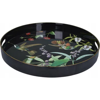 Kulatý tác s ptáčky EWAX