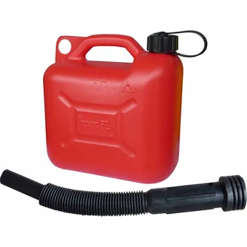 Kanystr Plastový kanystr s nálevkou 10L PALIVO HDPE OLEJ