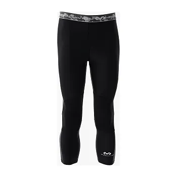 Zdraví McDavid Compression 3/4 Tight With Dual Layer Knee Support Black bílá vel. XXL