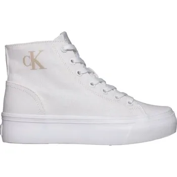 Dámské tenisky Dámské tenisky Calvin Klein VULC FLATFORM MID CV MG 39 Bílá