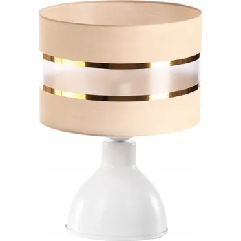 Lampička Stolní lampa Skylighting Vire Mat bezbarvá, béžová, žlutá 60 W