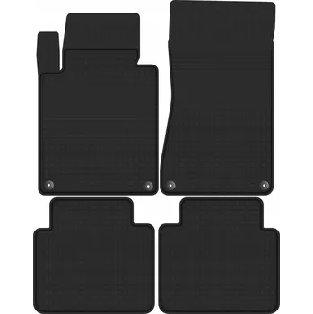 autokoberec Gumové autokoberce AlphaCar A pro BMW F30, 4 kusy