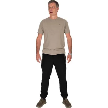 Rybářské oblečení Fox Tepláky Black/Camo Premium 310 Joggers Velikost: S