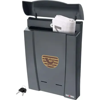 Poštovní schránka Poštovní schránka jasan 40x28 cm - popel