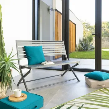 Skládací lavice Olbia - grafit