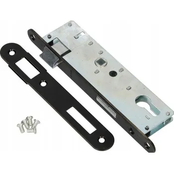 zadlabací zámek Zadlabávací zámek pro dveře 72/34 pro levou vložku kotarbau stříbro