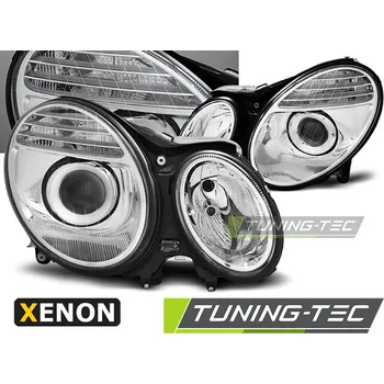 Přední světlomet Přední světla Mercedes Benz W211, E-classe 02-06 D2S/H7 XENON - chrom (LPME56)