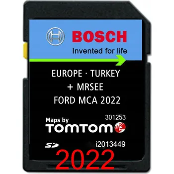 Zabezpečení domácnosti Mapa navigace Evropy Ford FOCUS KUGA MONDEO S-MAX GALAXY SD karta