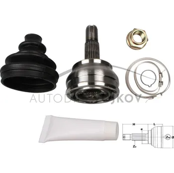 Poloosa kola Homokinetický kloub hnací hřídele Fiat Bravo 1995 -2001 1.9 TD 75 S