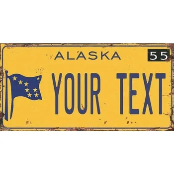 Obraz Cedule značka Alaska