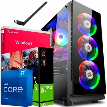 Stolní počítač POČÍTAČ PRO HRY i7 32GB DDR4 SSD 1TB GTX 1660S