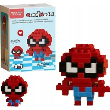 ostatní stavebnice STAVEBNICE SPIDER MAN POSTAVA FIGURKA Z KOMIKSU PUZLE 3D PANÁČEK SUPER HRDINA 76