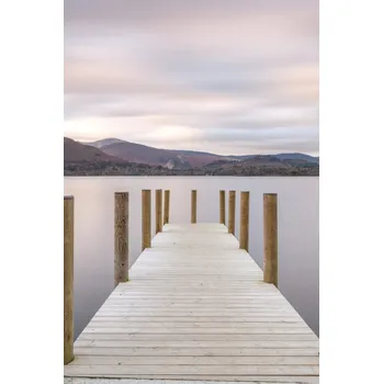 Obraz Plakát Jezerní krajina bez rámu 30 x 45 cm