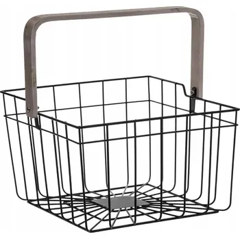 Úložný box KOŠÍK NA OVOCE A ZELENINU S UCHEM 24x24 cm