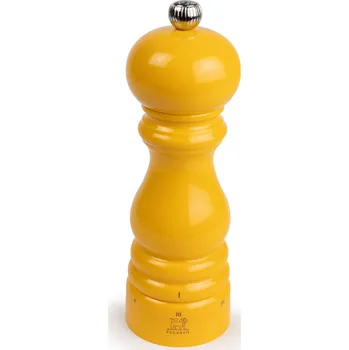 Kuchyňský mlýnek Ruční mlýnek Peugeot dřevěný žlutý