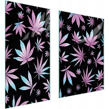 Kuchyňské prkénko Krájecí deska TMK ArtDeko sklo 2 ks