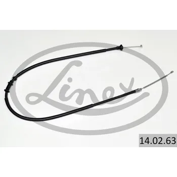 Lanko parkovací brzdy Tažné lanko, parkovací brzda LINEX 14.02.63