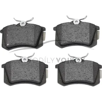 Brzdová destička Brzdové destičky zadní Citroen C4 2004 - 2013 1.6 HDi