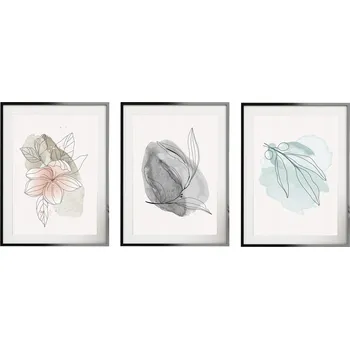 Obraz Plakát sada 3 plakátů A3 bez rámu 29,7 x 42 cm