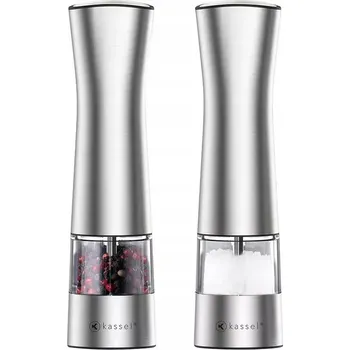 Kuchyňský mlýnek Elektrický mlýnek Kassel, kovový, šedý