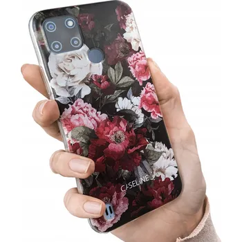 Pouzdro na mobilní telefon Zadní Kryt Caseline pro realme C21Y, C25Y bezbarvý