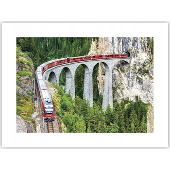 Obraz Obraz plakát do obýváku nebo ložnice 40x30 most foto plakáty na zeď bez rámu