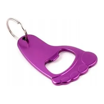 Přívěsek Na Klíče otvírák na lahve STOPA hliníkový, na kovové uzávěry