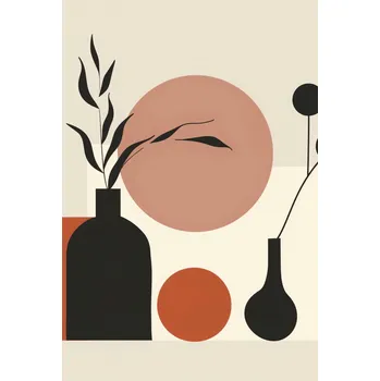 Plakát Plakát Stůl Rostlin bez rámu 61 x 90,5 cm