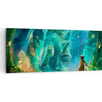 Obraz Obraz na plátně do obýváku ložnice 120x50 fantasy foto obrazy na zeď