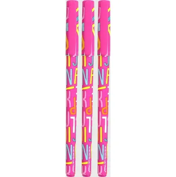 Propiska Vinson Alfabet Růžová 0,7mm 3 ks