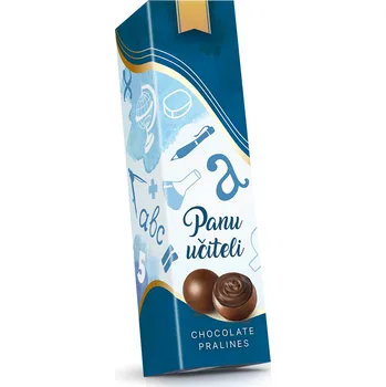 Bonboniéra Selllot, s.r.o., K Hájům 34, 155 00 Praha 5 - Vyrobeno v Itálii Panu učiteli - výběr italských pralinek 40 g