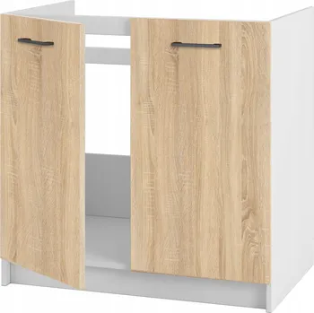 Kuchyňská skříňka Kuchyňská skříňka Laclar bílá 45,5 x 80 x 82 cm, barva dvířek: dub sonoma