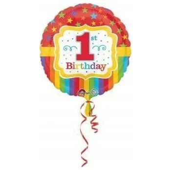 Balónek Fóliový balónek První narozeniny (Roczek) 43 cm