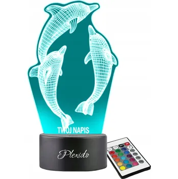 Lampička Plexido vícebarevná Noční lampa