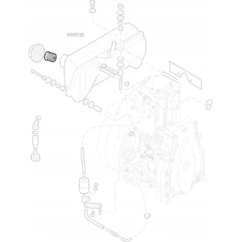 Palivová nádrž HATZ 1D41 1D50 filtr hrdla palivové nádrže 40037800