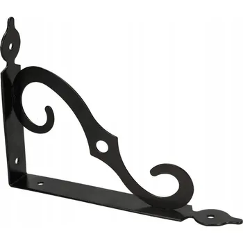 Držák na polici Podpěra police 140x190 mm úhelníková konzola