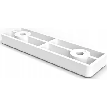 Podložka pod nábytek Kluzák čalounický BÍLÝ SET Dvoubodový kluzák NA NÁBYTEK pro čalouníky. 200 KS