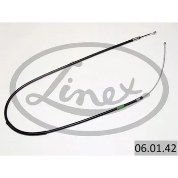 Lanko parkovací brzdy Tažné lanko, parkovací brzda LINEX 06.01.42