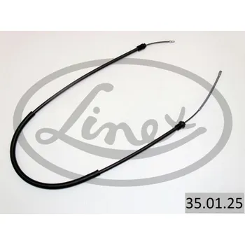 Lanko parkovací brzdy Tažné lanko, parkovací brzda LINEX 35.01.25
