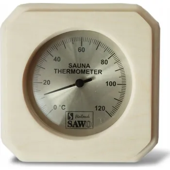 Domácí teploměr Sawo, cedrový teploměr do sauny
