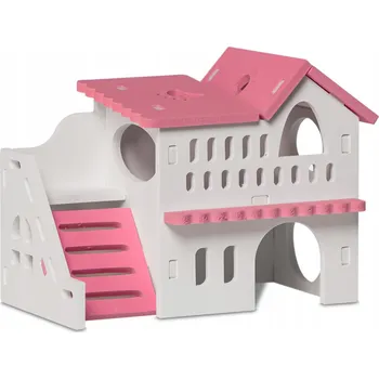 FANTASTICKÝ A ODOLNÝ DOMEČEK S MNOHA MÍSTNOSTMI PRO MALÉ HLODAVCE