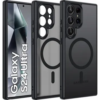 Pouzdro na mobilní telefon Zadní Kryt Nela-Styl pro Samsung Galaxy S24 Ultra, černý