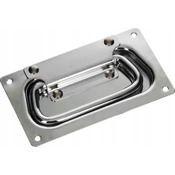 Nábytkové kování Krabicová rukojeť zapuštěná 120x70 mm klip