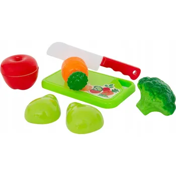 Kuchyňské prkénko Sada plastové ovoce a zelenina NA krájení + řepka